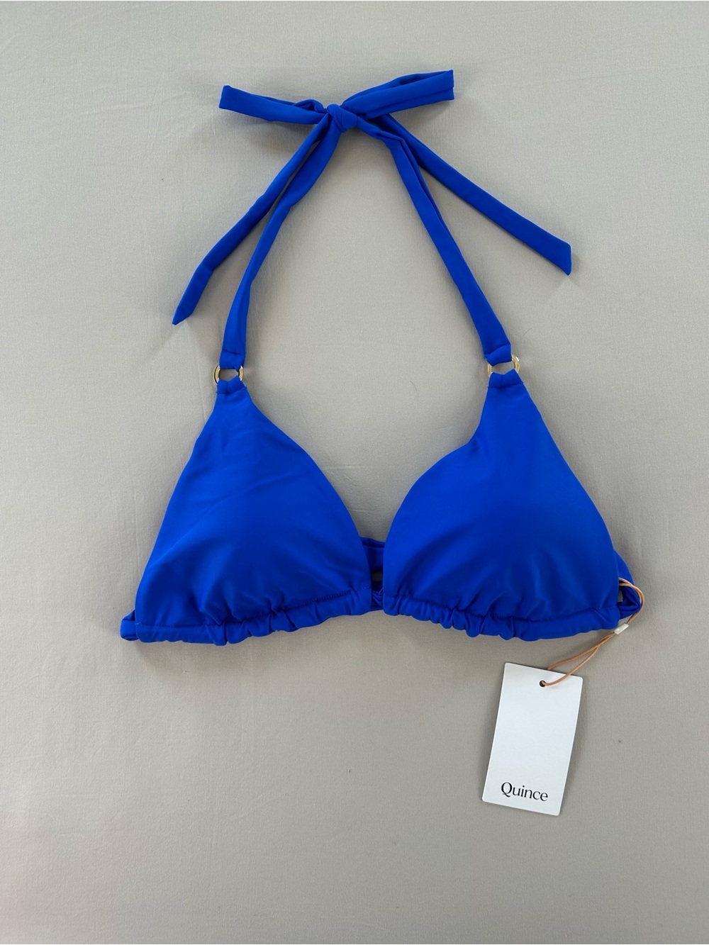 Quince Italian Triangle Bikini Top